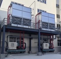 蒸發冷螺桿式低溫冷水機組